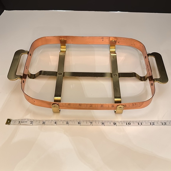 Copper dish shoulder made in Portugal - Picture 4 of 5